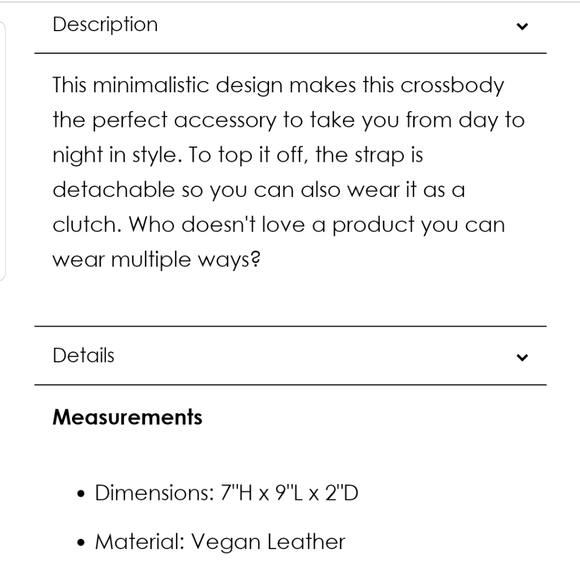 summer & rose Bags Summer Rose Celine Crossbody Steel Color Bag